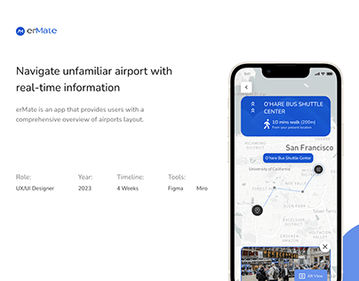 erMate - airport navigation app