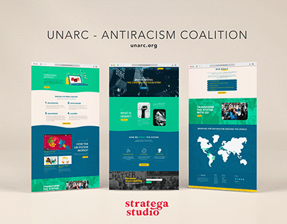 UNARC - Website Design