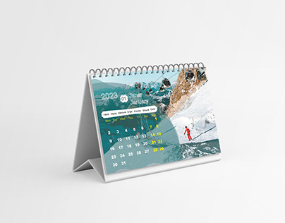 Desk Calendar 2023 Model