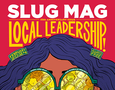 Project thumbnail - SLUG Magazine 35th Anniversary Issue Cover