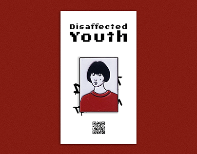 Disaffected Youth Enamel Pin