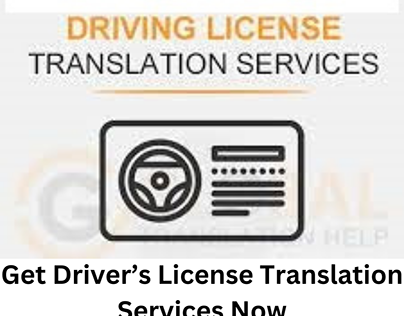 Get Driver’s License Translation Services Now