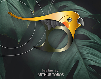 Modern parrot ring ( All rights reserved )