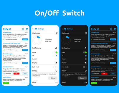 On/Off Switch with prototype