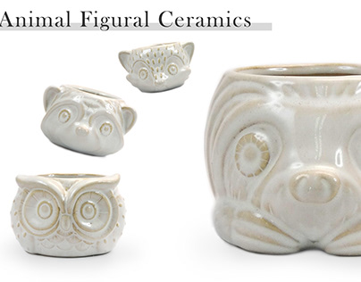 Animal Figural Ceramics - Product Design