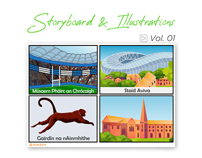 Storyboard and illustrations, VOL. 01