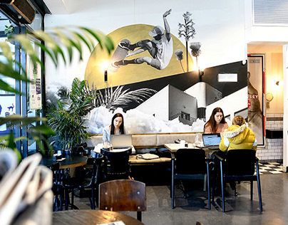 Interior Design :: Wall Decoration :: Coffee Place