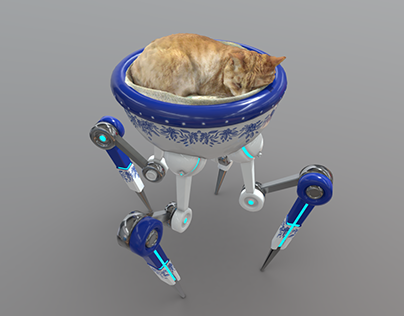 Cyberpunk Catbed