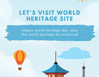 Happy World Heritage Day from the auditorium works!