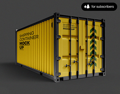 Shipping Container Mockup Vol. 3