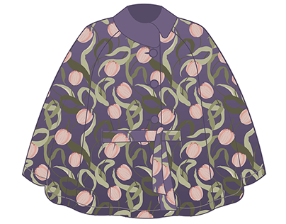 Textile pattern(Tulip)