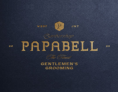 PAPABELL Barber Brand Identity