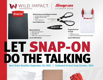 Snap-on Weekly Mailer & Web Banner