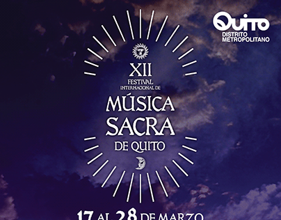 "XII Festival Internacional de Música Sacra" • 2013