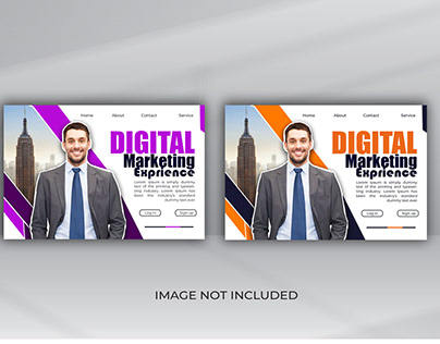 Business Marketing Landing Page Template