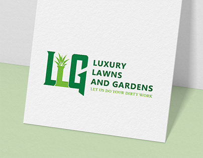 Luxury Lawns and Gardens | Logo Design | Graphics
