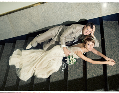 Wedding Story.
Stairs in Versailles Hotel