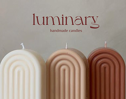 LUMINARY | Handmade candles | Brand indentity | Logo