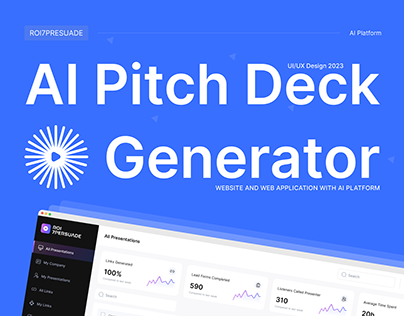 Pitch Deck Generator - AI Platform - Case Study