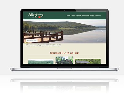 Allegany State Park website design and campaign