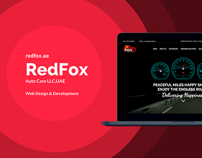 RedFox Auto Care LLC, UAE - Website Redesign