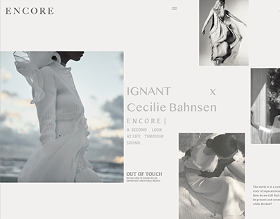 IGNANT x Cecilie Bahnsen Marketing Campaign: ENCORE