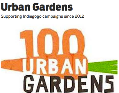 Fundraising Campaign: PACT 100 Urban Gardens