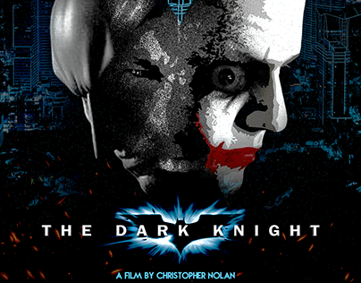 The Dark Knight Movie Poster Design