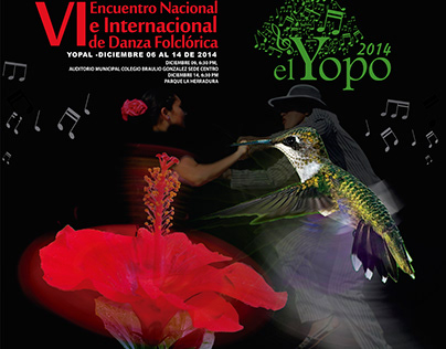 Encuentro Nal/inal de la danza folclorica el yopo 2014