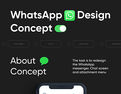 WhatsApp Design Messenger
