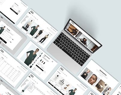 Zara's website redesign