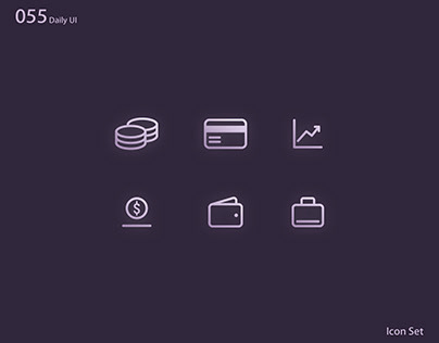 Daily UI 055 - Icon Set