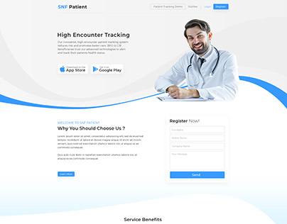 Patient Tracking Website