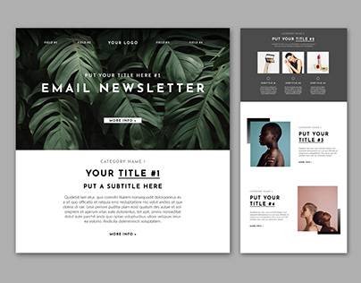 Email Newsletter Layout (Download)
