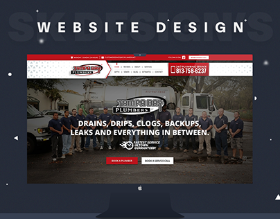 Tampabay Plumbers Website Design
