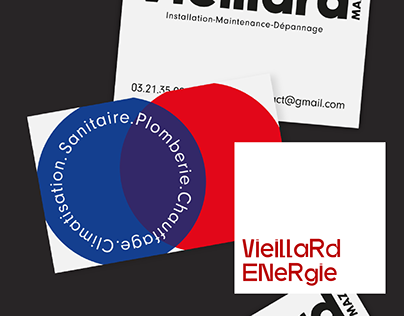 Project thumbnail - Brand Identity pour Vieillard Energie