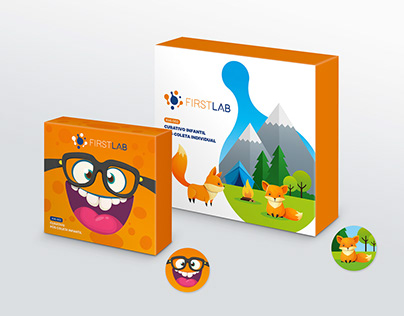 Packaging Design: Firstlab Children's Band-Aids