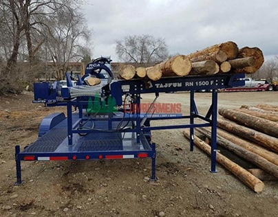 Detailed working of the Firewood Processor with images