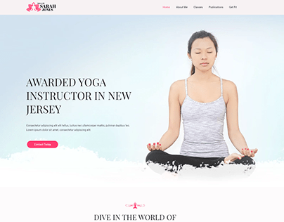 Yoga Instructor Wix Website