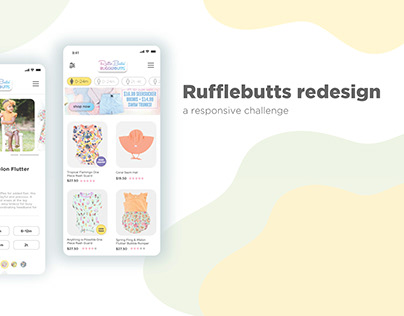 Project thumbnail - Rufflebutts redsign