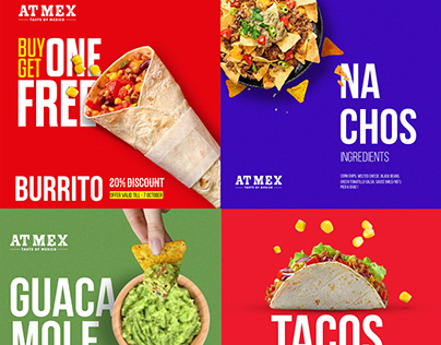 Mexican food banner