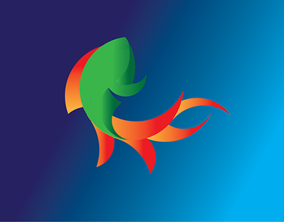 fish logo, brand ikaya