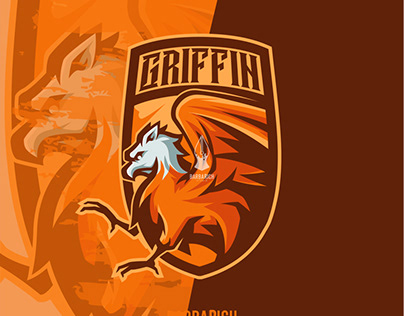 Griffin mascot logo