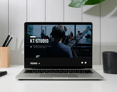 KT Studio Website Design