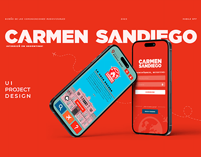 Carmen Sandiego App | UI Project