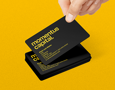 Project thumbnail - Momentus Capital brand identity