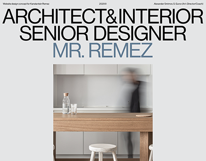 Architect Website | For K.Remez
