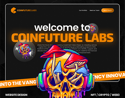 Project thumbnail - COINFUTURE LABS | NFT WEBSITE DESIGN | WEB3 | CRYPTO