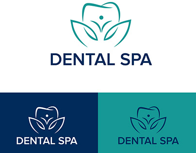 Happy dental logo \ Dental logo