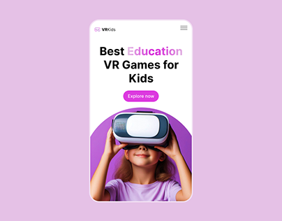 Best Education VR Games for kids copyied in figma